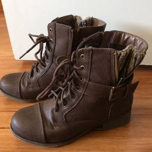 Brown boots